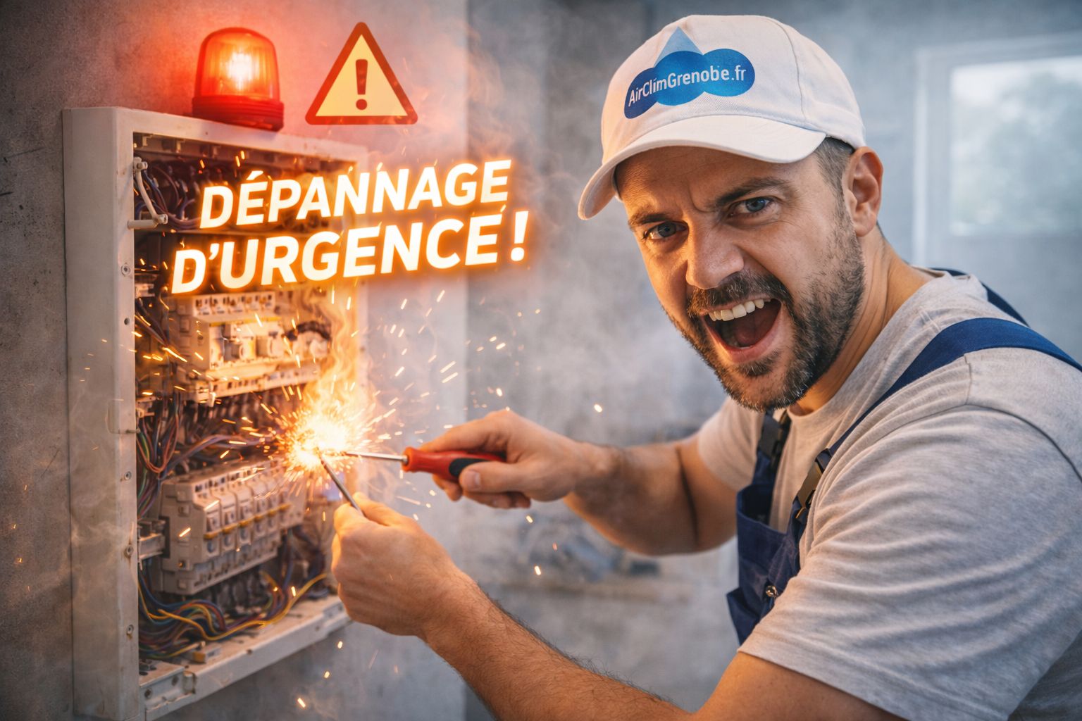 Dépannage urgence panne électrique – AirClimGrenoble